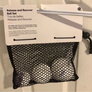 ⭐️Lululemon⭐️ Release and Recover Set (3 massage balls)